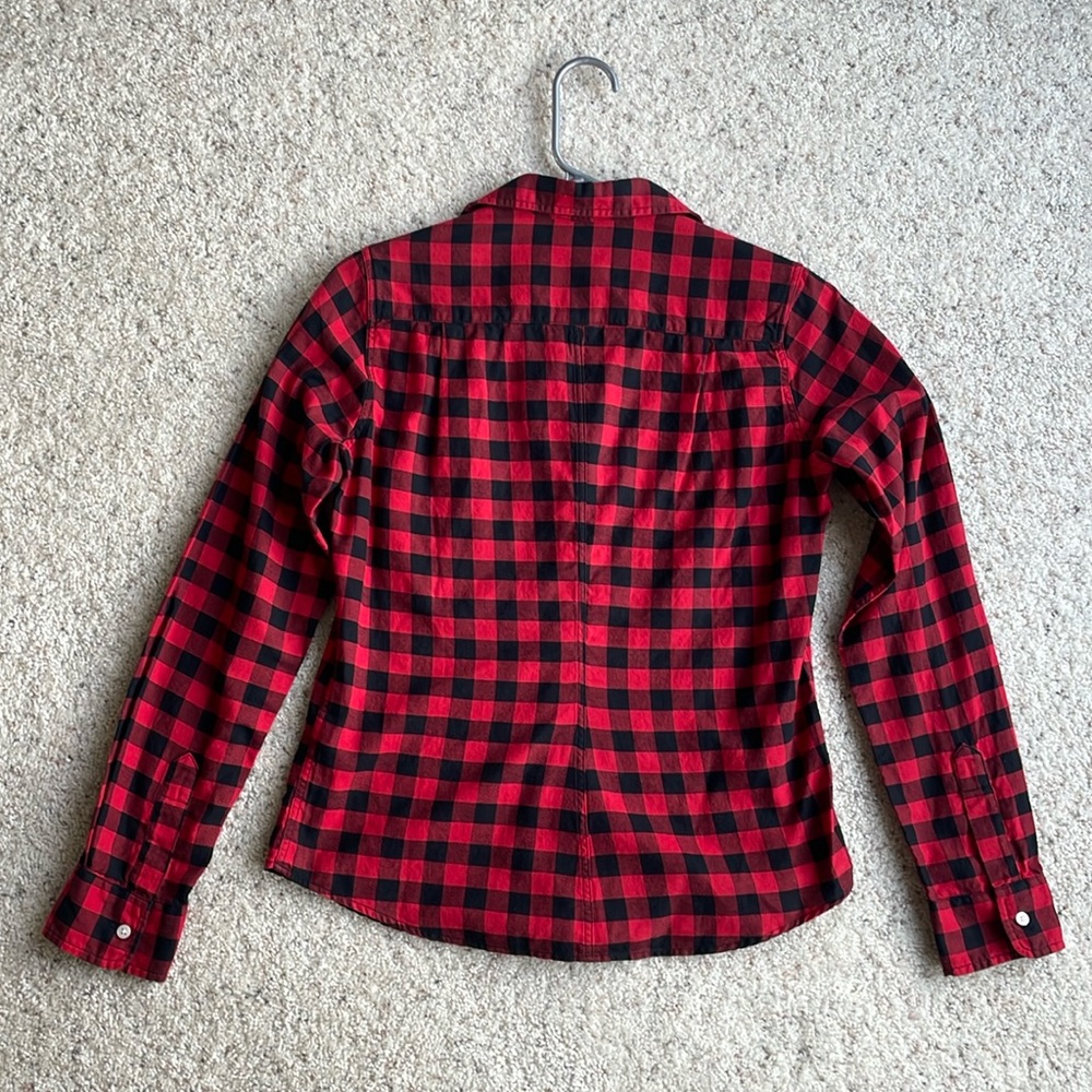 FRANK & EILEEN Barry Fit Red & Black Buffalo Plaid Shirt - Picture 6 of 16